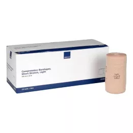 KOMPRESSIONS BINDE Kratka poteznica 10 cmx5 m, 10 komada
