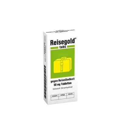 REISEGOLD Tablete za bolest kretanja, 10 kom REISEGOLD Tablete za bolest kretanja, 10 kom
