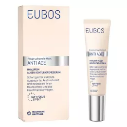 EUBOS Anti Age hijaluronska krema za područje oko očiju, 15 ml