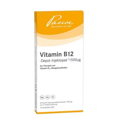 Vitamin B12 depo injekcija 1500 µg otopina za injekciju, 10X1 ml