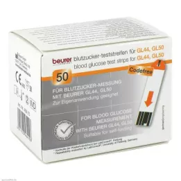 BEURER GL44/GL50 test trake, 50 kom