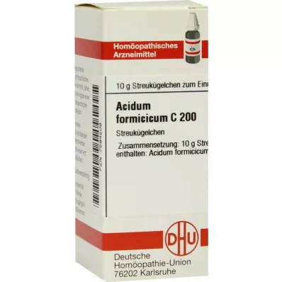 ACIDUM FORMICICUM C 200 globule, 10 g