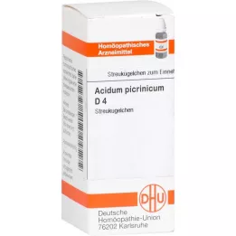 ACIDUM PICRINICUM D 4 globule, 10 g