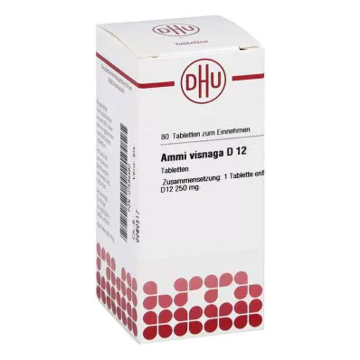 Ammi Visnaga D12 tablete (80 komada)