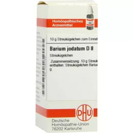 BARIUM JODATUM D 8 globula, 10 g