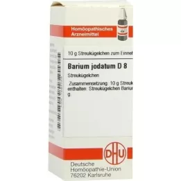 BARIUM JODATUM D 8 globula, 10 g