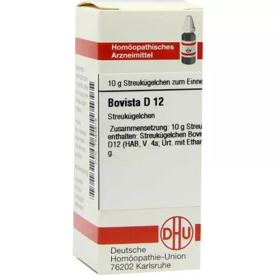 BOVISTA D 12 globula, 10 g