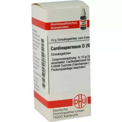 DHU Cardiospermum D 200 globula, 10 g DHU Cardiospermum D 200 globula, 10 g