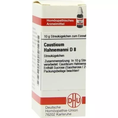 CAUSTICUM HAHNEMANNI D 8 globula, 10 g