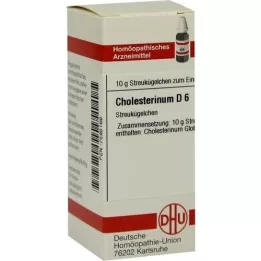 CHOLESTERINUM D 6 globula, 10 g