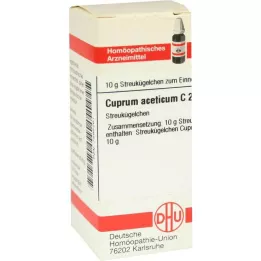 CUPRUM ACETICUM C 200 globule, 10 g