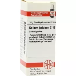 KALIUM JODATUM C 12 globula, 10 g