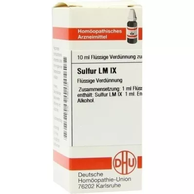 SULFUR LM IX Razrjeđenje, 10 ml