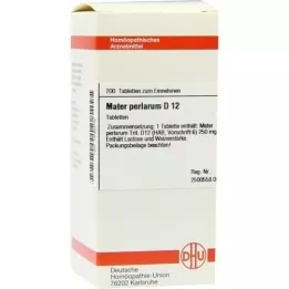 MATER PERLARUM D 12 tableta, 200 kom