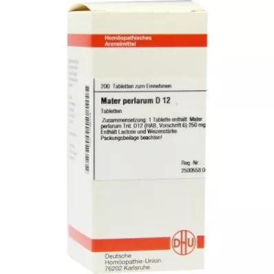 Mater Perlarum D12 tablete (200 komada)