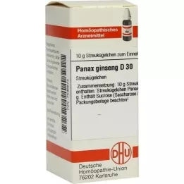 PANAX GINSENG D 30 globula, 10 g