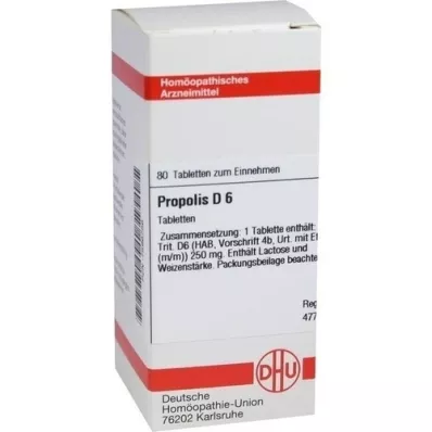 PROPOLIS D 6 tableta, 80 kom