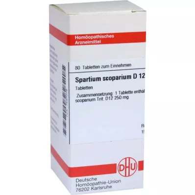 DHU Spartium Scoparium D 12 tableta, 80 kom