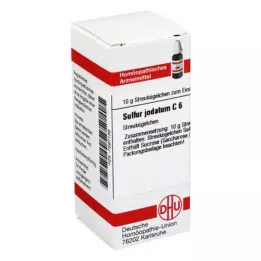 SULFUR JODATUM C 6 globula, 10 g
