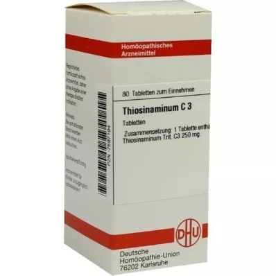 THIOSINAMINUM C 3 tablete, 80 kom