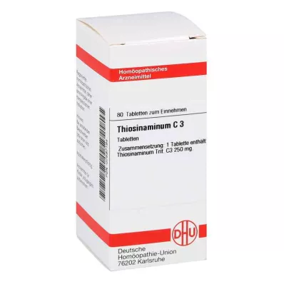 THIOSINAMINUM C 3 tablete, 80 kom
