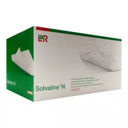 SOLVALINE N komprese 10x10 cm sterilne, 100 kom