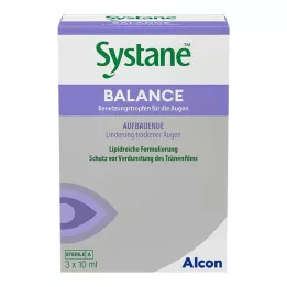 SYSTANE BALANCE Kapi za podmazivanje za oči, 3X10 ml