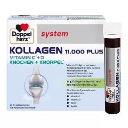 DOPPELHERZ Kolagen 11 000 Plus sustav ampula, 30X25 ml