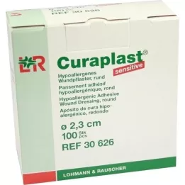 CURAPLAST Trake osjetljive okrugle 23 mm, 100 komada