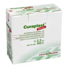 CURAPLAST Trake osjetljive okrugle 23 mm, 100 komada