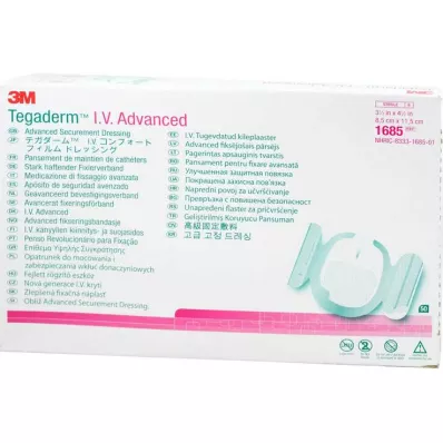 TEGADERM 3M I.V. Advanced Fixierv.8,5x11,5 cm 1685, 50 kom TEGADERM 3M I.V. Advanced Fixierv.8,5x11,5 cm 1685, 50 kom