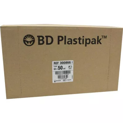 BD PLASTIPAK Spr.50 ml Luer excentric, 60X50 ml BD PLASTIPAK Spr.50 ml Luer excentric, 60X50 ml