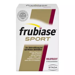 FRUBIASE SPORT Šumsko voće šumeće tablete, 20 kom