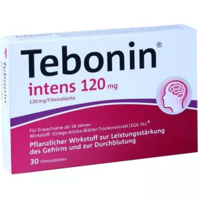 TEBONIN intens 120 mg filmom obložene tablete, 30 kom