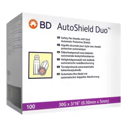 BD AUTOSHIELD Duo igle za sigurnosne olovke 5 mm, 100 komada