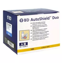 BD AUTOSHIELD Duo igle za sigurnosne olovke 8 mm, 100 komada