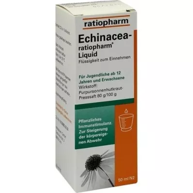 ECHINACEA-RATIOPHARM Tekućina, 50 ml