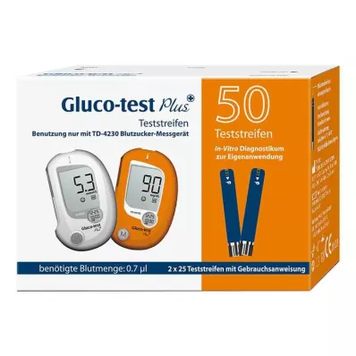 Gluco-test Plus test trake, 50 kom Gluco-test Plus test trake, 50 kom