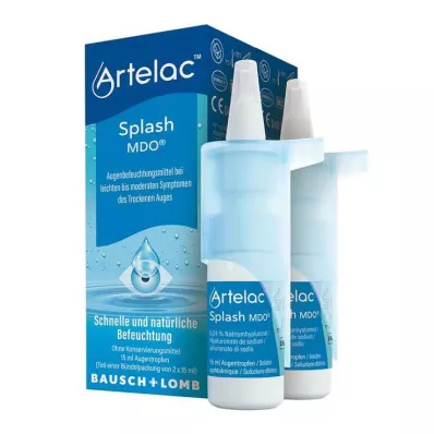 ARTELAC Splash MDO kapi za oči, 2X15 ml