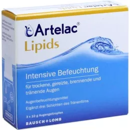 ARTELAC Lipidi MD gel za oči, 3X10 g