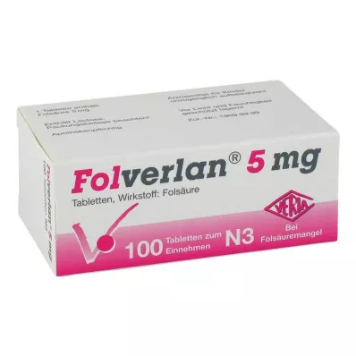 Folverlan 5 mg tablete, 100 kom