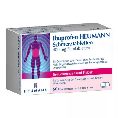 IBUPROFEN Heumann tablete protiv bolova 400 mg, 50 kom