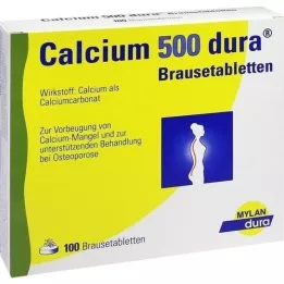 CALCIUM 500 dura šumeće tablete, 100 kom