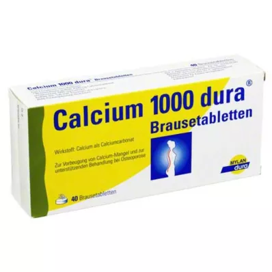 Calcium 1000 dura šumeće tablete, 40 kom