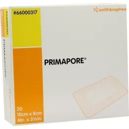 PRIMAPORE 8x10 cm obloga za rane sterilna, 20 kom