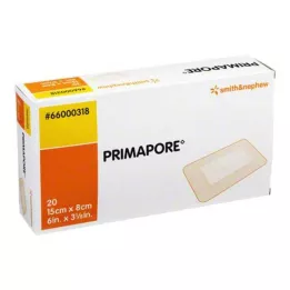 PRIMAPORE Obloga za rane 8x15 cm sterilna, 20 kom
