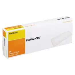 PRIMAPORE 10x30 cm obloga za rane sterilna, 20 kom