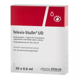 TELEVIS Stulln UD kapi za oči, 20X0,6 ml