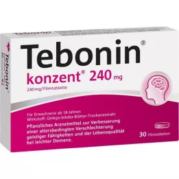 TEBONIN koncentrat 240 mg filmom obložene tablete, 30 kom