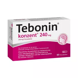 TEBONIN koncentrat 240 mg filmom obložene tablete, 60 kom